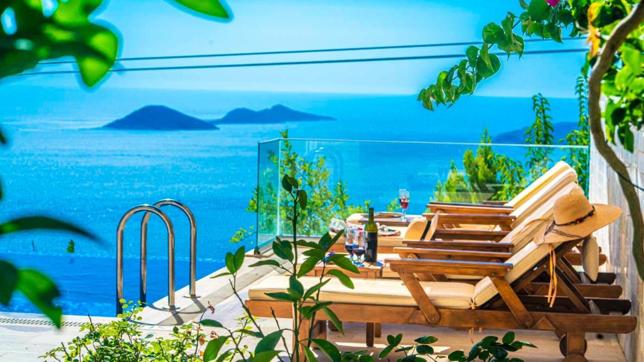 Eco Villa Palmiye Kalkan Esterno foto